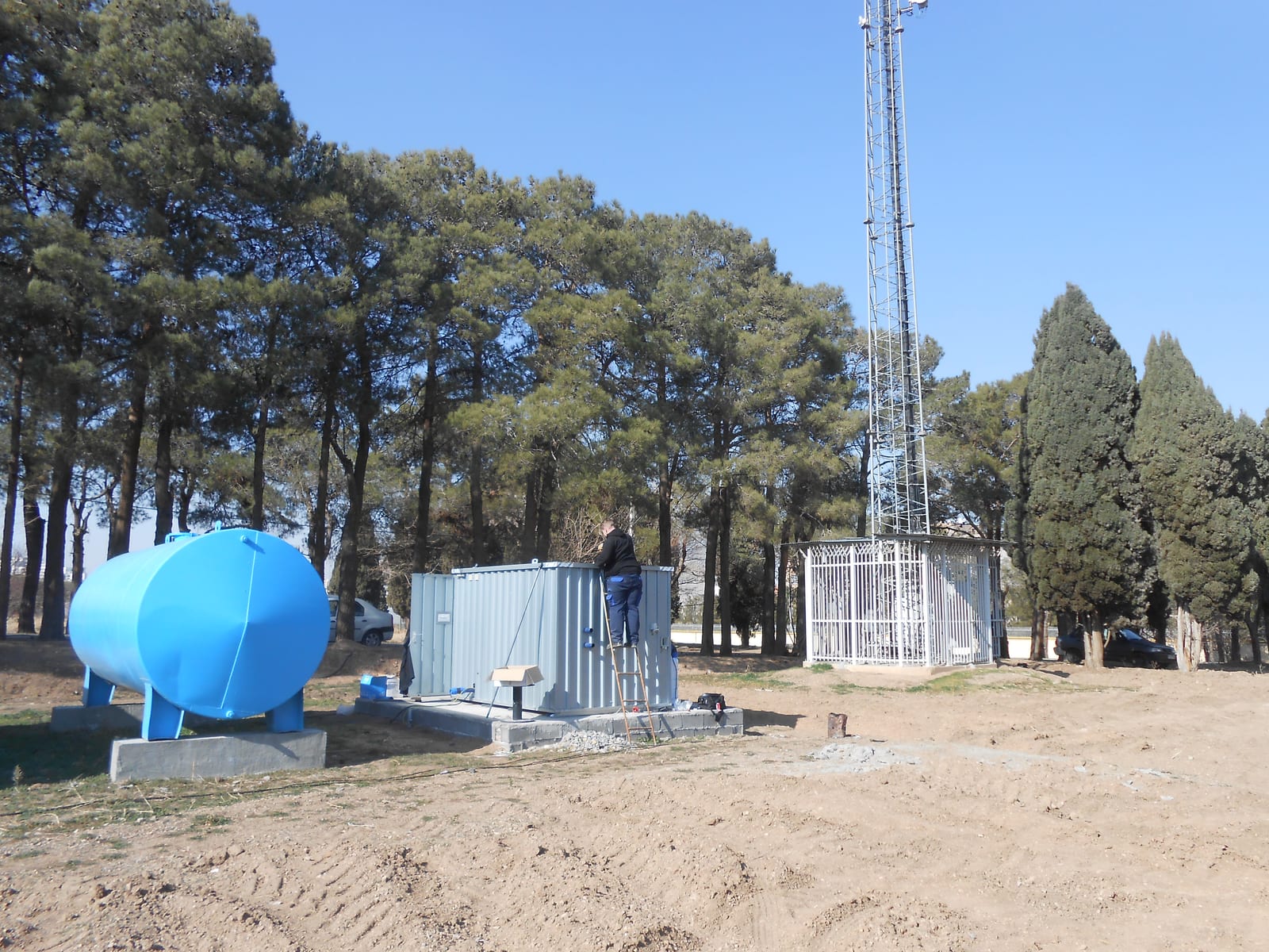 Environmental project equipment and water system