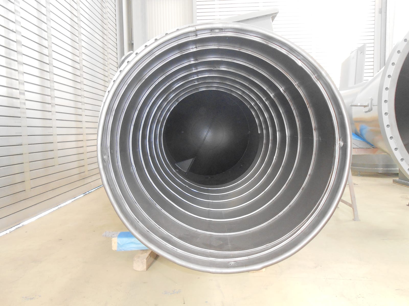 Coating and Final Inspection, Hot Gas Scrubbing System, Steuler-Kch GmbH, Siershahn, Germany