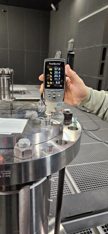 Painting/Coating Inspection, Seal Gas Booster, Greis Beschichtungstechnik GmbH, Olpe, Germany
