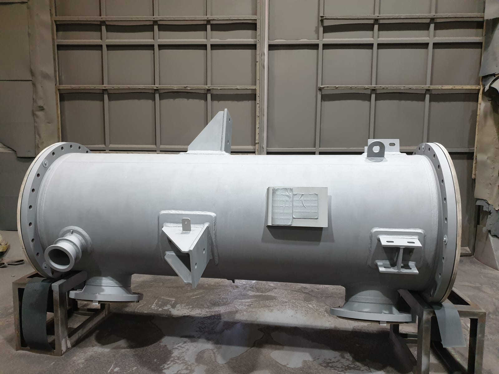Painting/Coating Inspection – Surface Preparation, Process Gas Cooler, SSB Bouman, Hoogeveen, The Netherlands