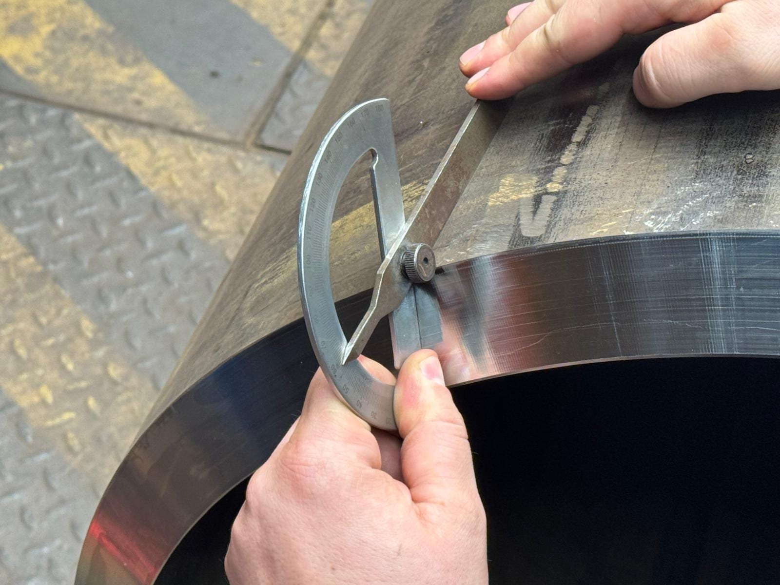Expediting and Final Inspection, Pipe Production, Europipe GmbH, Mülheim an der Ruhr, Germany