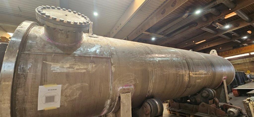Expediting, Hydrostatic Test, Leak Test and Final Inspection, Process Gas Cooler, APL Apparatebau GmbH, Dormagen, Germany