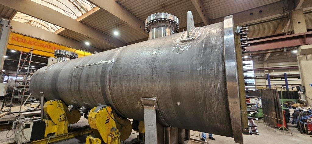 Expediting, Hydrostatic Test, Leak Test and Final Inspection, Process Gas Cooler, APL Apparatebau GmbH, Dormagen, Germany