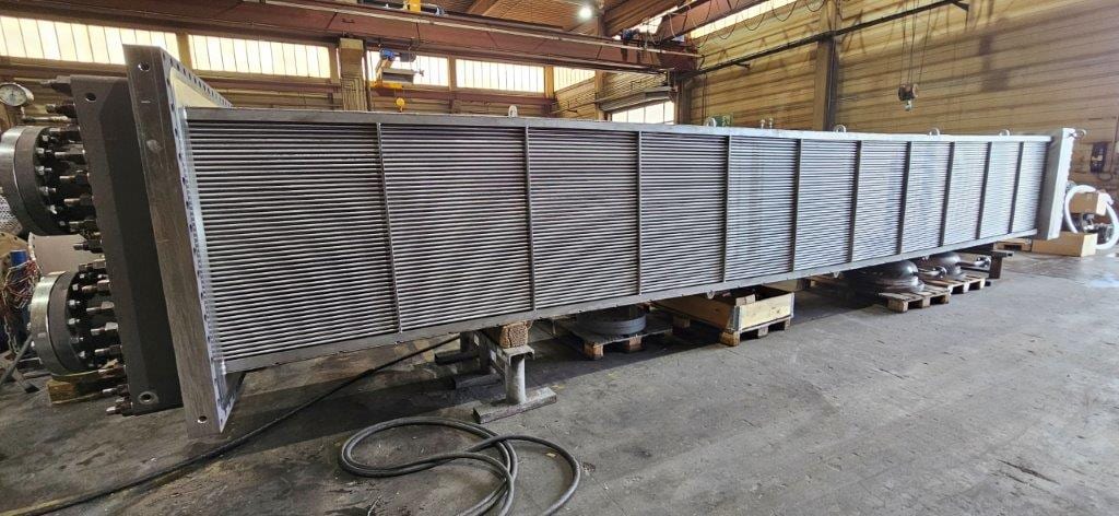 Expediting, Hydrostatic Test, Leak Test and Final Inspection, Process Gas Cooler, APL Apparatebau GmbH, Dormagen, Germany
