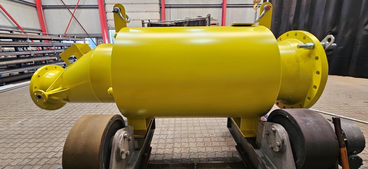 Expediting, In-Process Inspection (VT, PT, UT and RT), Hydrostatic Test, Painting/Coating and Final Inspection, Silencer, B&G GmbH Apparate und Behälterbau, Freudenberg, Germany