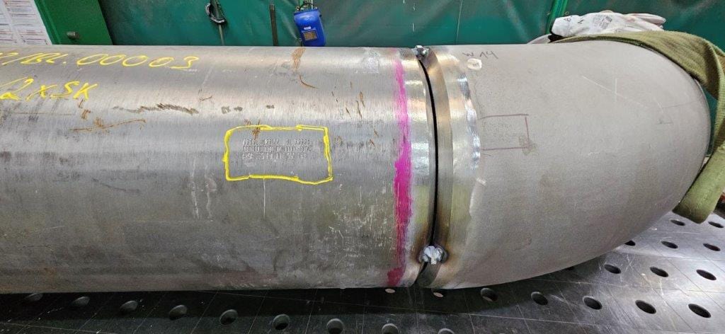 Expediting and Welding, NDT, Hydrostatic Test and Final Inspection, Piping, Bilfinger Nuclear and Energy Transition GmbH, Dortmund, Germany