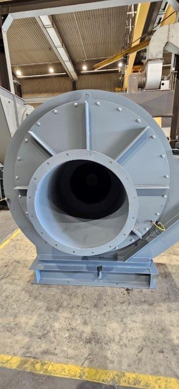 Final Inspection, Combustion Air Fan, Pollrich Ventilatoren GmbH, Mönchengladbach, Germany