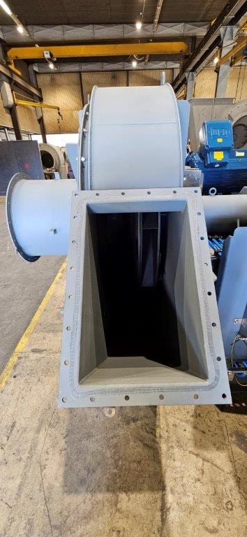 Final Inspection, Combustion Air Fan, Pollrich Ventilatoren GmbH, Mönchengladbach, Germany