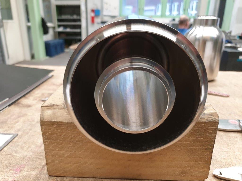Final Inspection, Gas Inlet Nozzles, Schmidt & Clemens GmbH, Lindlar, Germany
