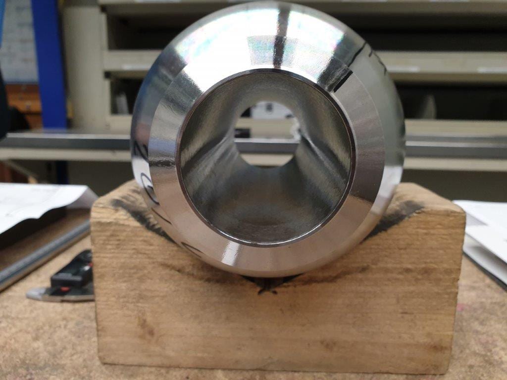 Final Inspection, Gas Inlet Nozzles, Schmidt & Clemens GmbH, Lindlar, Germany