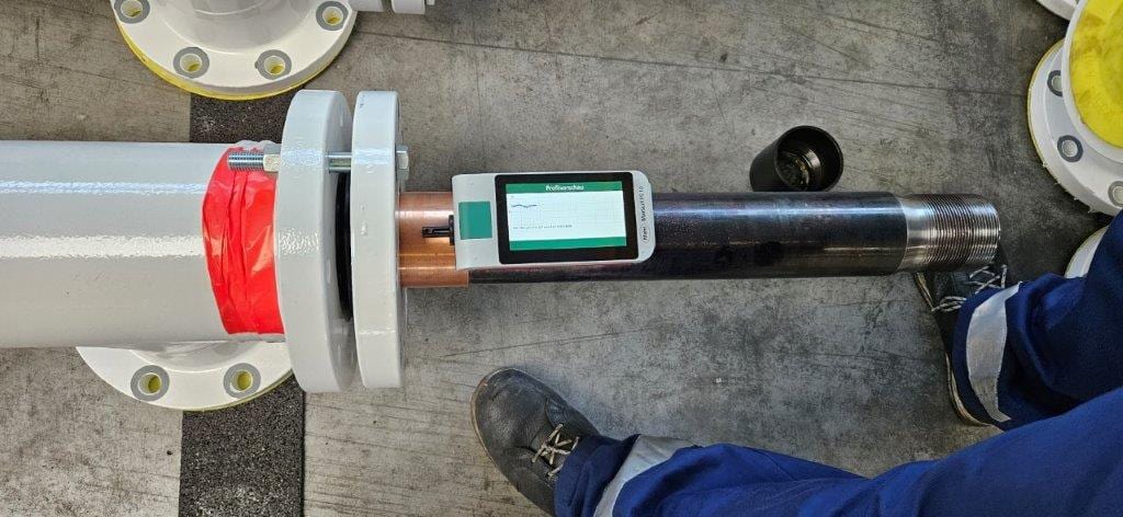 Final Inspection, HP Tubes and Jackets, Uhde High Pressure GmbH, Dortmund, Germany