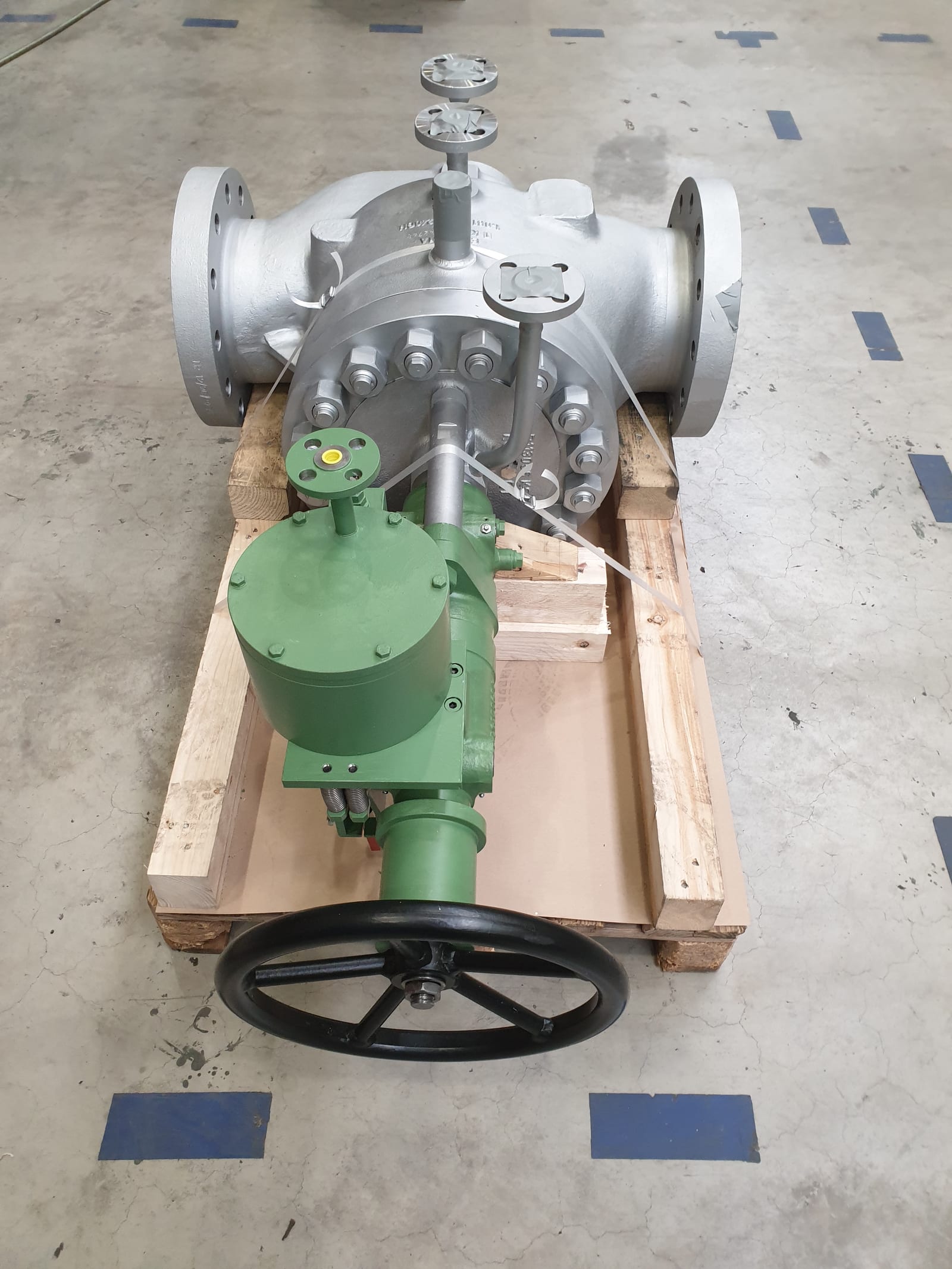 Final Inspection, Spare Parts Turbine, Siemens Energy, Mülheim an der Ruhr, Germany