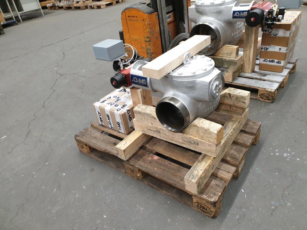 Functional Test and Coating & Final Inspection, Valves, Adams Armaturen GmbH, Herne, Germany