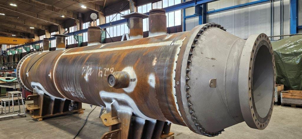 Hydrostatic Test, Heat Exchanger, BORSIG Process Heat Exchanger GmbH, Gladbeck, Germany