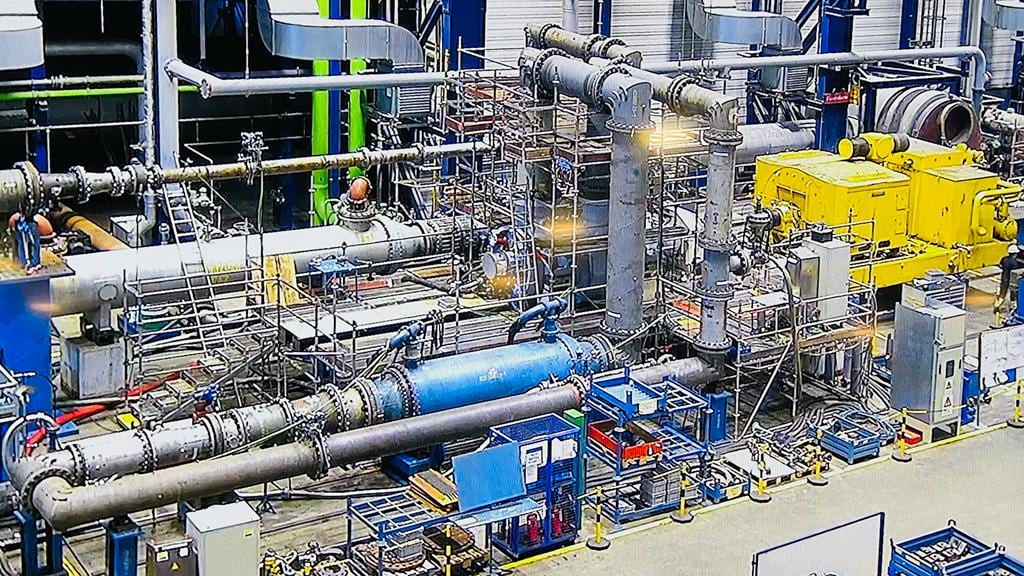 Mechanical Running Test, Compressor, Siemens Energy, Duisburg, Germany
