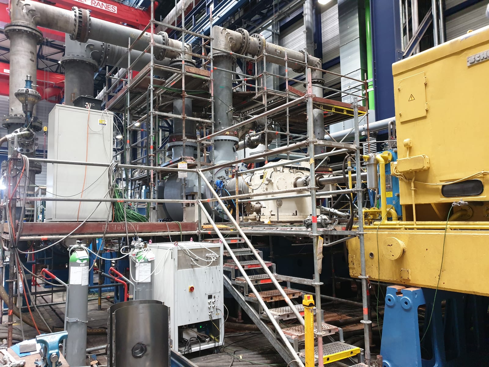 Mechanical Running Test, Compressor, Siemens Energy, Duisburg, Germany