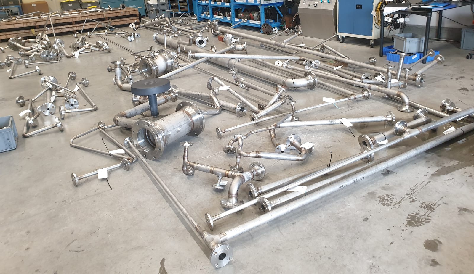 Visual Test (VT) and Radiographic Test (RT), Piping, VDL Energy System BV, Almelo, The Netherlands